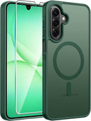 for Samsung Galaxy S26 - Ultra Case: [Fit for Magsafe] [Full Camera Protection] Translucent Matte Cases with [Screen Protector] Military Grade Shockproof Protective Phone Cover - Sagebrush Green