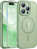 for Samsung Galaxy S26 - Ultra Case: [Fit for Magsafe] [Full Camera Protection] Translucent Matte Cases with [Screen Protector] Military Grade Shockproof Protective Phone Cover - Sagebrush Green