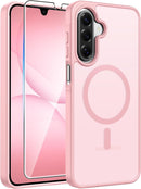 for Samsung Galaxy S26 - Ultra Case: [Fit for Magsafe] [Full Camera Protection] Translucent Matte Cases with [Screen Protector] Military Grade Shockproof Protective Phone Cover - Sagebrush Green