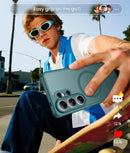 for Samsung Galaxy S26 - Ultra Case: [Fit for Magsafe] [Full Camera Protection] Translucent Matte Cases with [Screen Protector] Military Grade Shockproof Protective Phone Cover - Sagebrush Green