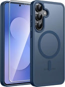 for Samsung Galaxy S26 - Ultra Case: [Fit for Magsafe] [Full Camera Protection] Translucent Matte Cases with [Screen Protector] Military Grade Shockproof Protective Phone Cover - Sagebrush Green