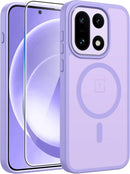 for Samsung Galaxy S26 - Ultra Case: [Fit for Magsafe] [Full Camera Protection] Translucent Matte Cases with [Screen Protector] Military Grade Shockproof Protective Phone Cover - Sagebrush Green