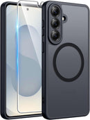 for Samsung Galaxy S26 - Ultra Case: [Fit for Magsafe] [Full Camera Protection] Translucent Matte Cases with [Screen Protector] Military Grade Shockproof Protective Phone Cover - Sagebrush Green