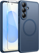 for Samsung Galaxy S26 - Ultra Case: [Fit for Magsafe] [Full Camera Protection] Translucent Matte Cases with [Screen Protector] Military Grade Shockproof Protective Phone Cover - Sagebrush Green