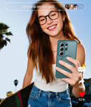 for Samsung Galaxy S26 - Ultra Case: [Fit for Magsafe] [Full Camera Protection] Translucent Matte Cases with [Screen Protector] Military Grade Shockproof Protective Phone Cover - Sagebrush Green