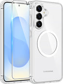 for Samsung Galaxy S26 - Ultra Case: [Fit for Magsafe] [Full Camera Protection] Translucent Matte Cases with [Screen Protector] Military Grade Shockproof Protective Phone Cover - Sagebrush Green