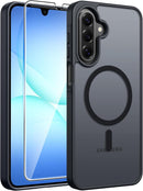 for Samsung Galaxy S26 - Ultra Case: [Fit for Magsafe] [Full Camera Protection] Translucent Matte Cases with [Screen Protector] Military Grade Shockproof Protective Phone Cover - Sagebrush Green