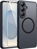 for Samsung Galaxy S26 - Ultra Case: [Fit for Magsafe] [Full Camera Protection] Translucent Matte Cases with [Screen Protector] Military Grade Shockproof Protective Phone Cover - Sagebrush Green