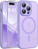 for Samsung Galaxy S26 - Ultra Case: [Fit for Magsafe] [Full Camera Protection] Translucent Matte Cases with [Screen Protector] Military Grade Shockproof Protective Phone Cover - Sagebrush Green