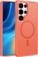 for Samsung Galaxy S26 - Ultra Case: [Fit for Magsafe] [Full Camera Protection] Translucent Matte Cases with [Screen Protector] Military Grade Shockproof Protective Phone Cover - Sagebrush Green