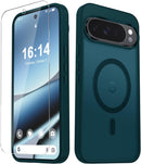 For Samsung Galaxy S26 Ultra Case, Matte Magnetic Phone Cover [2026 Upgraded] with 1 Screen Protector, Support for Magsafe, Shockproof Military Protection, Translucent Frosted Back, Purple