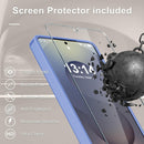 For Samsung Galaxy S26 Ultra Case, Matte Magnetic Phone Cover [2026 Upgraded] with 1 Screen Protector, Support for Magsafe, Shockproof Military Protection, Translucent Frosted Back, Purple