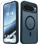 For Samsung Galaxy S26 Ultra Case, Matte Magnetic Phone Cover [2026 Upgraded] with 1 Screen Protector, Support for Magsafe, Shockproof Military Protection, Translucent Frosted Back, Purple