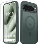 For Samsung Galaxy S26 Ultra Case, Matte Magnetic Phone Cover [2026 Upgraded] with 1 Screen Protector, Support for Magsafe, Shockproof Military Protection, Translucent Frosted Back, Purple