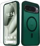 For Samsung Galaxy S26 Ultra Case, Matte Magnetic Phone Cover [2026 Upgraded] with 1 Screen Protector, Support for Magsafe, Shockproof Military Protection, Translucent Frosted Back, Purple