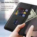 for Samsung Galaxy S26 Ultra Wallet Case with Screen Protector Tempered Glass, with Credit Holder Card Slots Magnetic Closure Protective Phone Cover for Samsung S26 Ultra 5G - Black