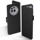 for Samsung Galaxy S26 Ultra Wallet Case with Screen Protector Tempered Glass, with Credit Holder Card Slots Magnetic Closure Protective Phone Cover for Samsung S26 Ultra 5G - Black