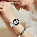 for Samsung Galaxy Watch Bands for Women, Bling Stretchy Nylon Strap Designed for Samsung Galaxy Watch 8/7/6/5/4/FE, Active 2 – Soft, Breathable, Adjustable, Glitter Elastic Wristband