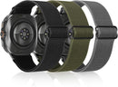 for Samsung Galaxy Watch Bands for Women, Bling Stretchy Nylon Strap Designed for Samsung Galaxy Watch 8/7/6/5/4/FE, Active 2 – Soft, Breathable, Adjustable, Glitter Elastic Wristband