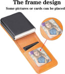 for Samsung Galaxy Z Flip 6 Wallet Case,Pu Leather Phone Cover with Credit Card Holder,