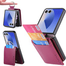 For Samsung Galaxy Z Flip 7 Case Wallet with Card Holder