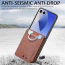 For Samsung Galaxy Z Flip 7 Case Wallet with Card Holder