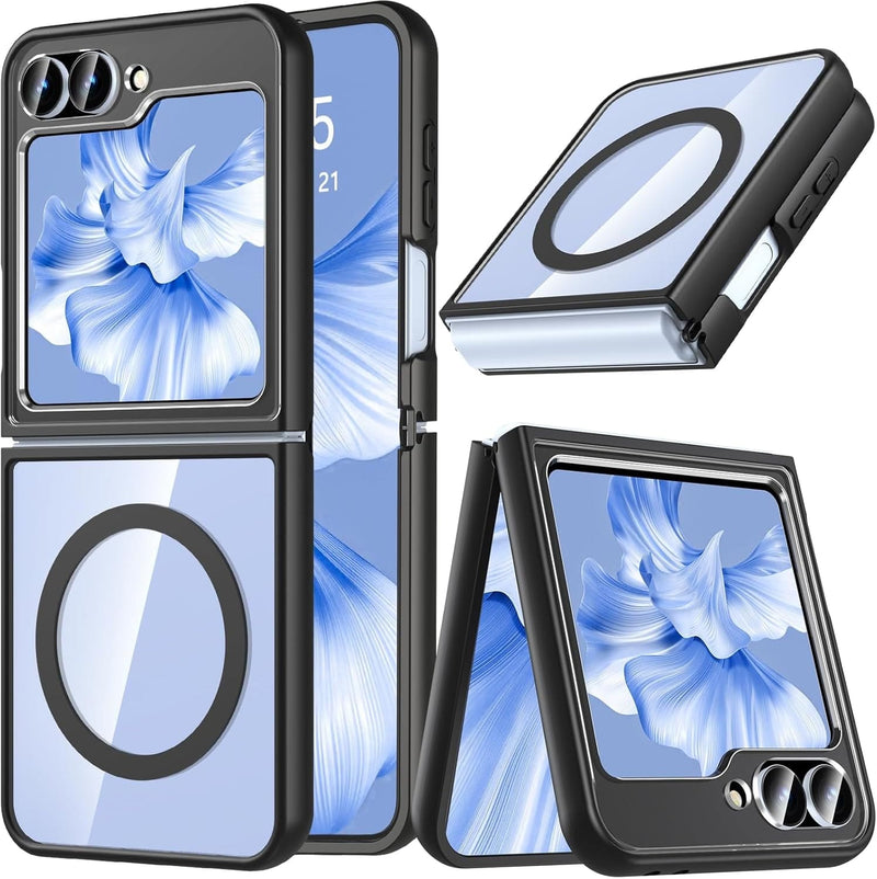 Galaxy Z Flip 7 Magsafe Transparent Shockproof Clear Phone Cover Galaxy Z Flip 7 Magsafe Transparent Shockproof Clear Phone Cover