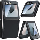 for Samsung - Galaxy Z - Flip - 7 Clear Case: Military Grade Drop Protection