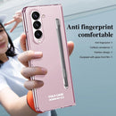 For Samsung Galaxy Z Fold 6 Case with S Pen Holder,For Samsung Fold 6 Clear Case with Pen Stylus & Built