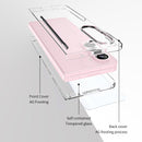 For Samsung Galaxy Z Fold 6 Case with S Pen Holder,For Samsung Fold 6 Clear Case with Pen Stylus & Built