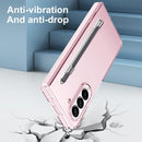 For Samsung Galaxy Z Fold 6 Case with S Pen Holder,For Samsung Fold 6 Clear Case with Pen Stylus & Built