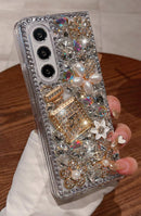 Galaxy Z Fold 7 Case Bling Diamond Glitter Girly Design