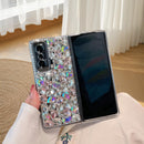 Galaxy Z Fold 7 Case Bling Diamond Glitter Girly Design
