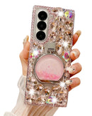 Galaxy Z Fold 7 Case Bling Diamond Glitter Girly Design