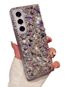 Galaxy Z Fold 7 Case Bling Diamond Glitter Girly Design