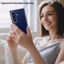 For Samsung Galaxy Z Fold 7 Case Magnetic, [Built - In Screen Protector] Military Grade Shockproof Phone Cover, Anti - Yellowing Slim Thin Protective Case for Fold 7 Clear