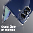 For Samsung Galaxy Z Fold 7 Case Magnetic, [Built - In Screen Protector] Military Grade Shockproof Phone Cover, Anti - Yellowing Slim Thin Protective Case for Fold 7 Clear