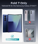 for Samsung Galaxy Z Fold 7 Case with Privacy Screen Protector