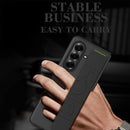 for Samsung Galaxy Z Fold 7 Case with Wrist Strap, Slim Shockproof Protective Cover with Stretch Band Lightweight Phone Case for Samsung Z Fold7 2025 TLW Black