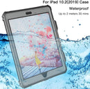 For Waterproof Ipad 10.2 Case, Waterproof Ipad 9Th /8Th/7Th Generation Case Built - In Screen Protector, Full Body