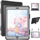For Waterproof Ipad 10.2 Case, Waterproof Ipad 9Th /8Th/7Th Generation Case Built - In Screen Protector, Full Body
