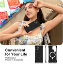 Frameless Case for Samsung Galaxy S26 Ultra Case 5G, Magnetic [Borderless Original Touch], with Mag - Safe, Ultra Lightweight Thin Slim Phone Case, Anti - Fingerprint PC Hard Shell (Black)