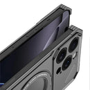 Frameless Magnetic Kickstand Metal Case for iPhone 16 Pro Max