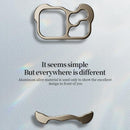 Frameless Metal Corner Case for iPhone 17 Pro and Pro Max