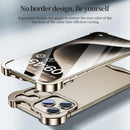 Frameless Metal Corner Case for iPhone 17 Pro and Pro Max