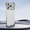 Frameless Metal Corner Case for iPhone 17 Pro and Pro Max