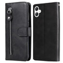 Galaxy A06 Wallet Case | Zipper Leather Card Cover