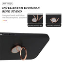 Galaxy A07 Ring Case | Kickstand TPU Matte Cover