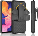 Galaxy A10E belt clip holster case – rugged with kickstand