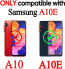 Galaxy A10E heavy duty case – teal rugged with screen protector